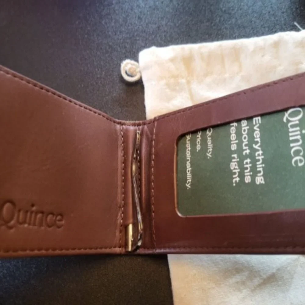 Quince Italian Leather Money-Clip Wallet